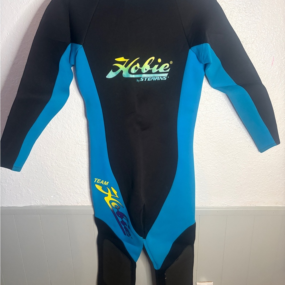 Hobie Men's Swim Hybrid - Black and Vibrant Blue